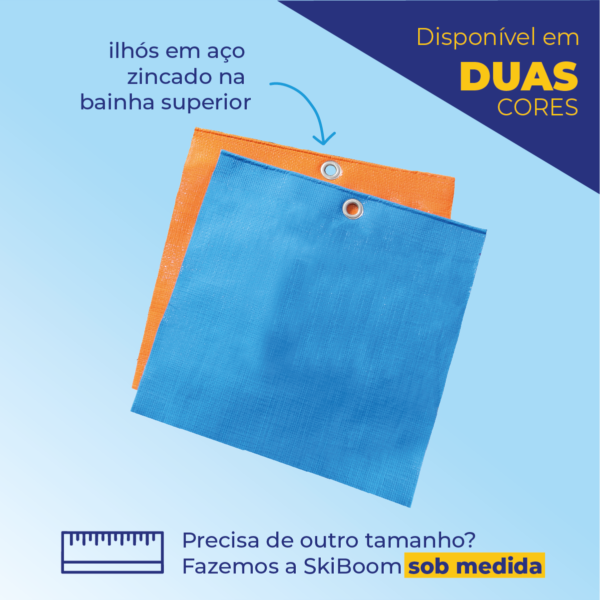 Skiboom Lona Para Escorregar 20x2m 330 Micras - Imagem 2