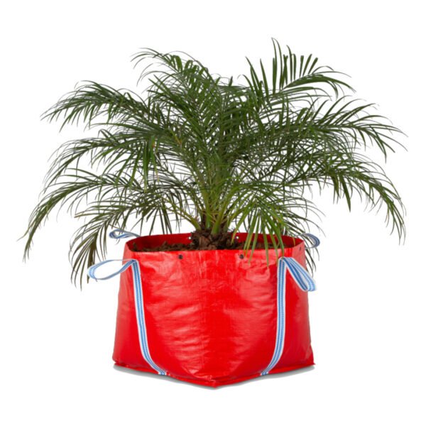 Vaso de Lona ML Vermelho 48L com Alças