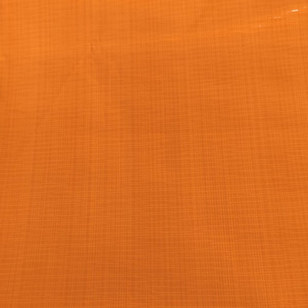 Lona Com Ilhós Impermeável Laranja 330 Micras 8x4m - Imagem 5