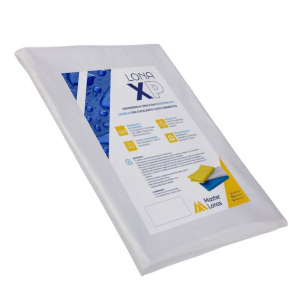 Lona Leve com Ilhós Impermeável XP Transparente 3x2m 142 Micras