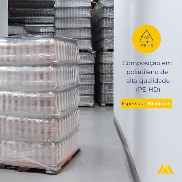 Filme Termo Encolhivel 50 Cm X 50 Metros 50 Micras - Imagem 3