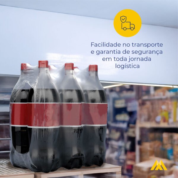 Filme Termo Encolhivel 50 Cm X 50 Metros 50 Micras - Imagem 4